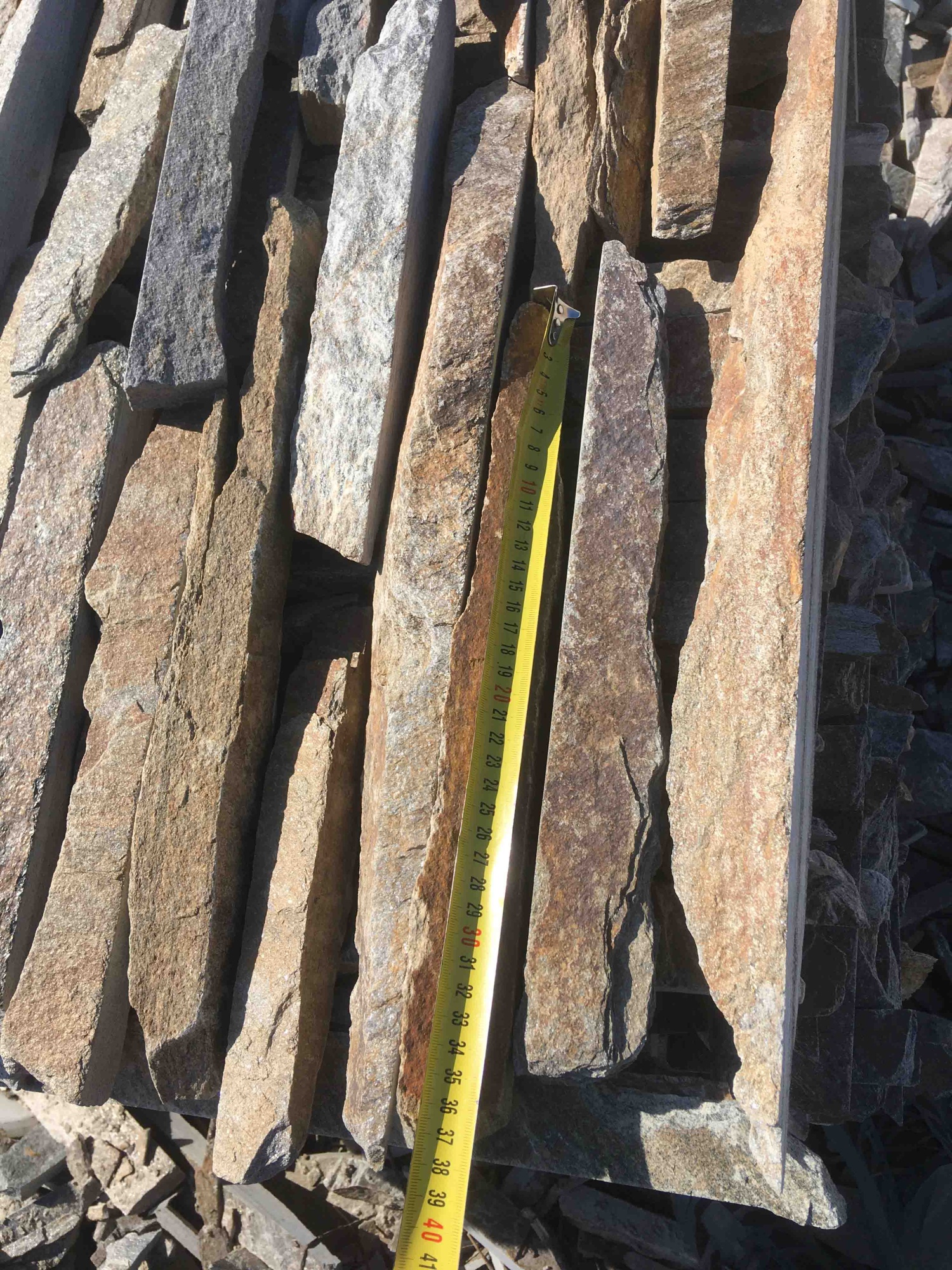 Горбушка златолит мультиколор для облицовки купить в Перми