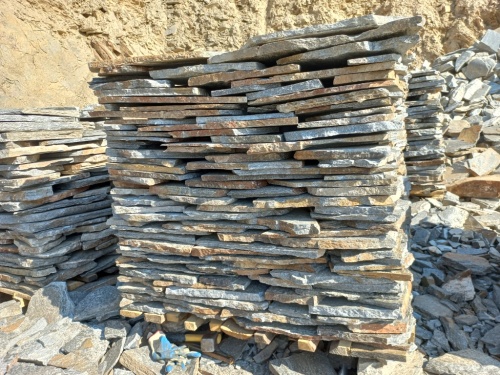 Плитняк серицит облицовочный 10-20мм купить в Перми